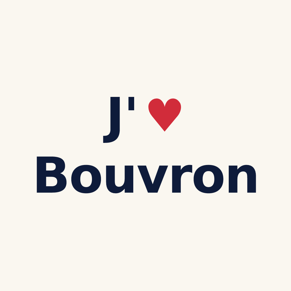 Tasse personnalisée Bouvron — design J'aime Bouvron