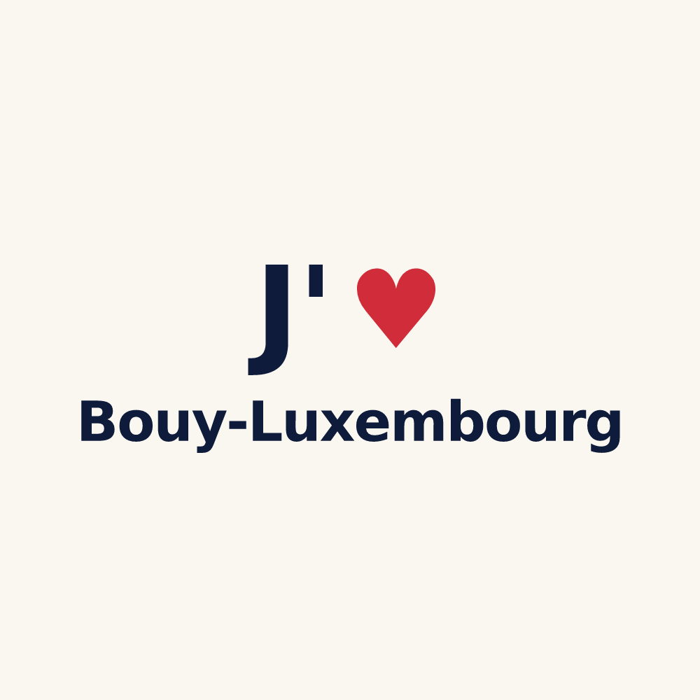 Tasse personnalisée Bouy-Luxembourg — design J'aime Bouy-Luxembourg