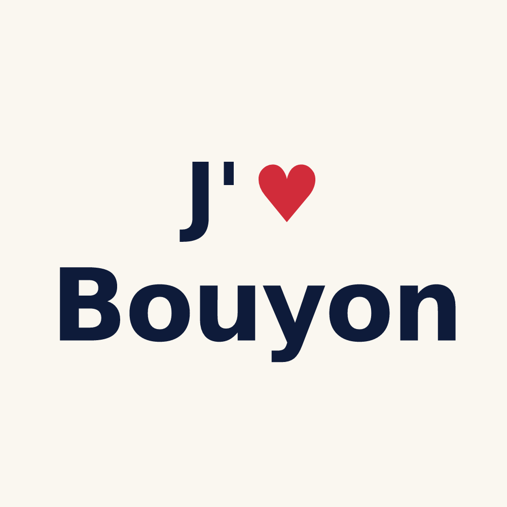 Tasse personnalisée Bouyon — design J'aime Bouyon