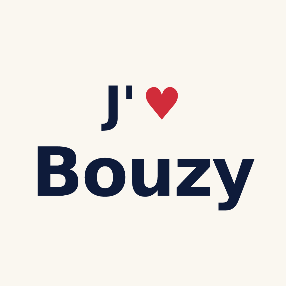 Tasse personnalisée Bouzy — design J'aime Bouzy