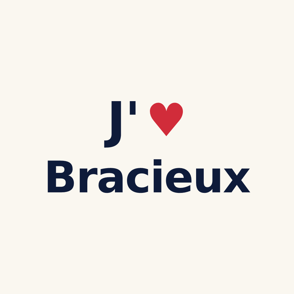Tasse personnalisée Bracieux — design J'aime Bracieux
