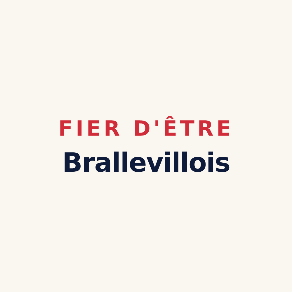 Tasse « Fier d'être Brallevillois » — design pour Bralleville