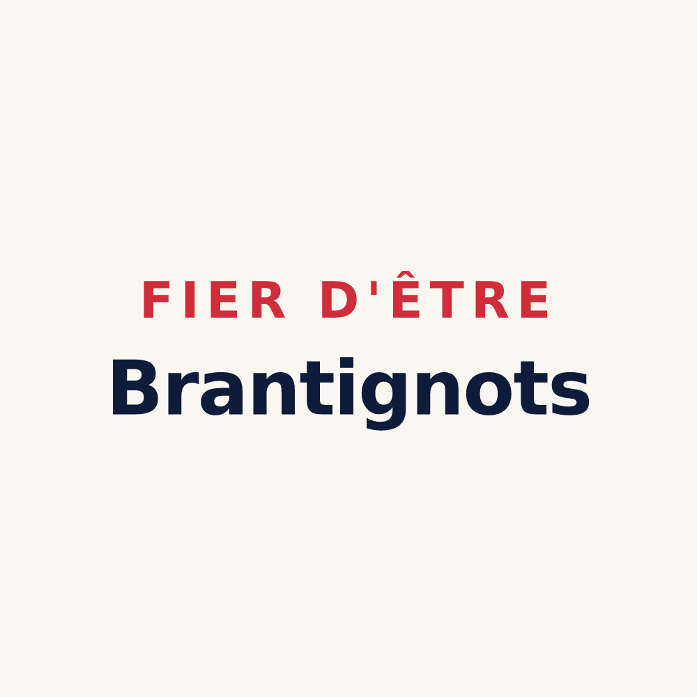 Tasse « Fier d'être Brantignots » — design pour Brantigny