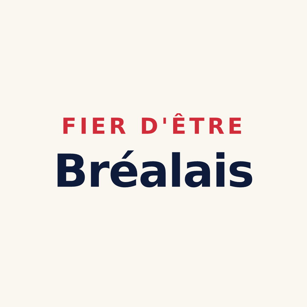 Tasse « Fier d'être Bréalais » — design pour Bréal-sous-Vitré