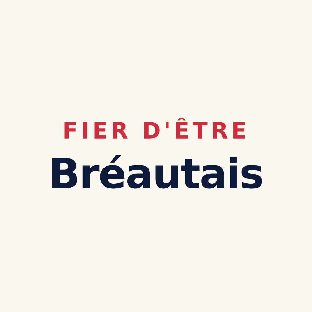 Tasse « Fier d'être Bréautais » — design pour Bréauté