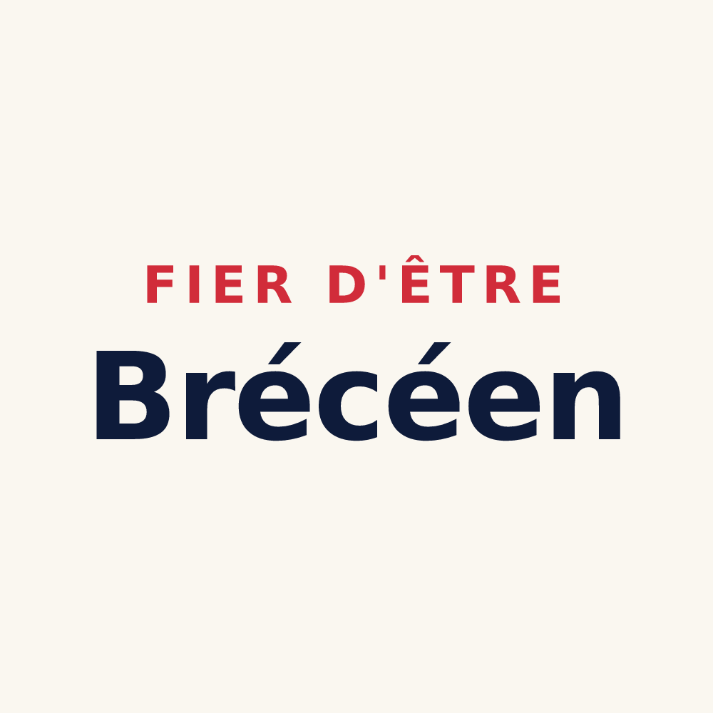 Tasse « Fier d'être Brécéen » — design pour Brécé