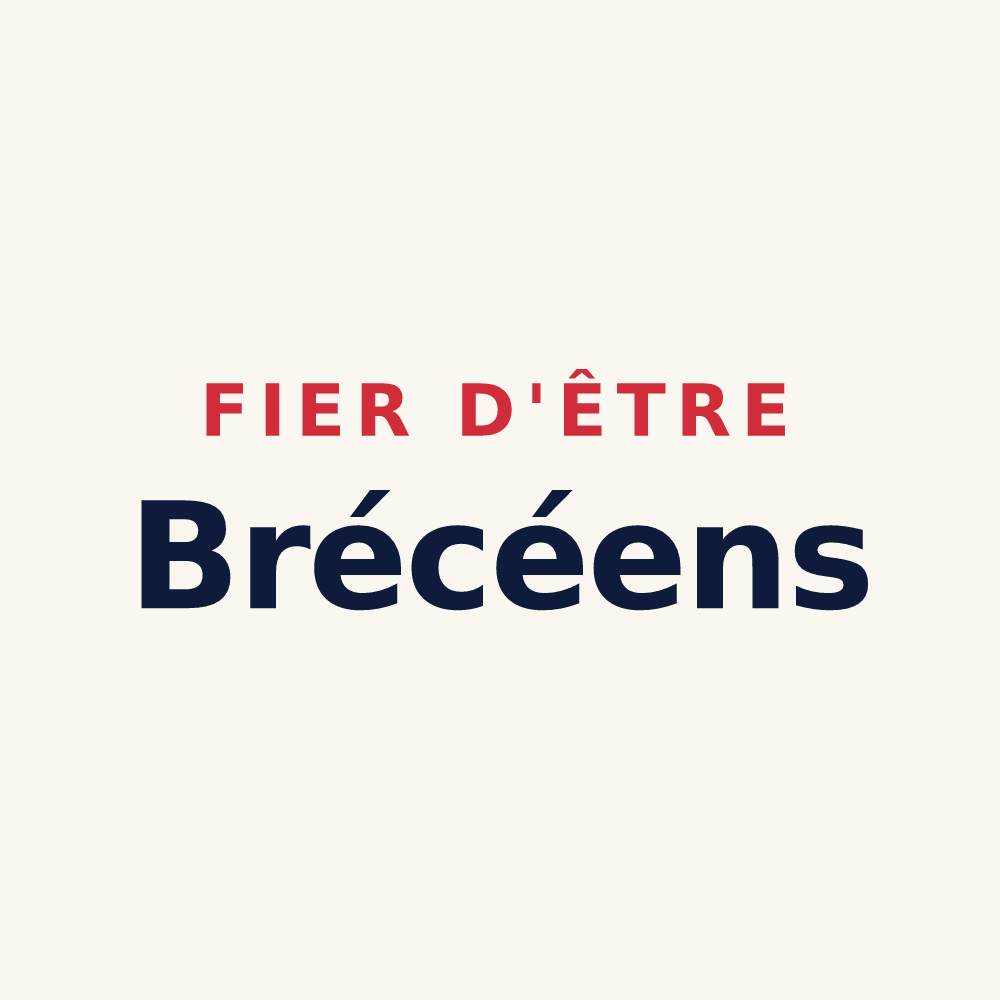 Tasse « Fier d'être Brécéens » — design pour Brécey