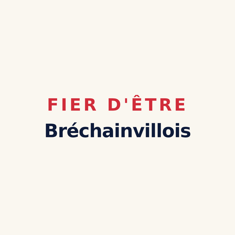 Tasse « Fier d'être Bréchainvillois » — design pour Brechainville