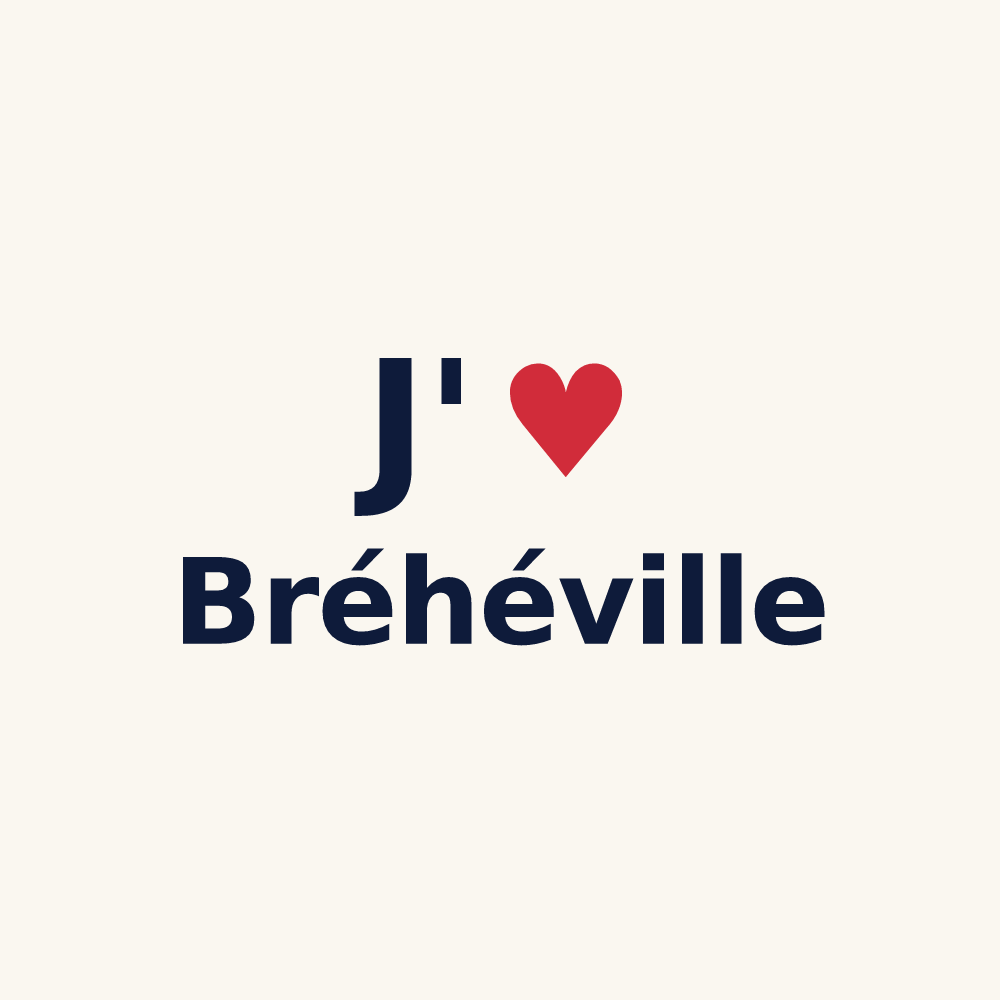 Tasse personnalisée Bréhéville — design J'aime Bréhéville