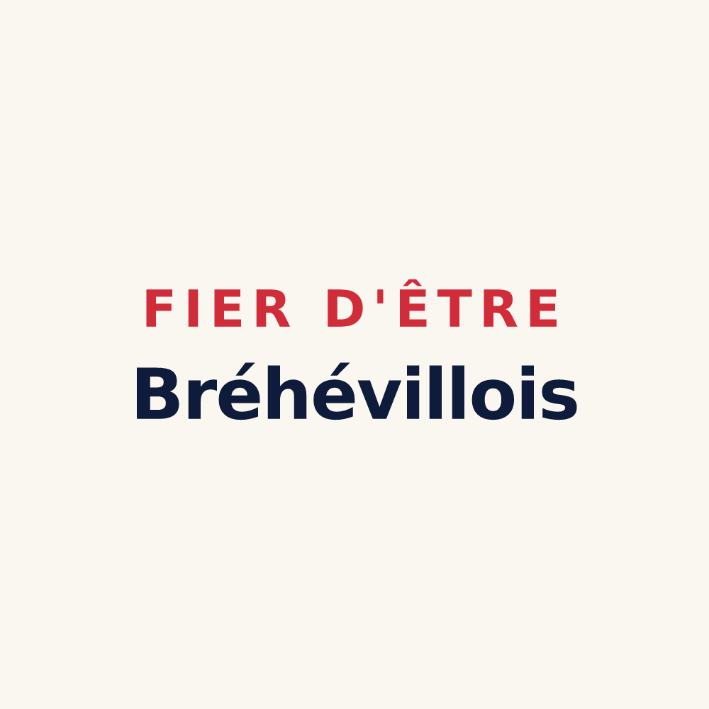 Tasse « Fier d'être Bréhévillois » — design pour Bréhéville