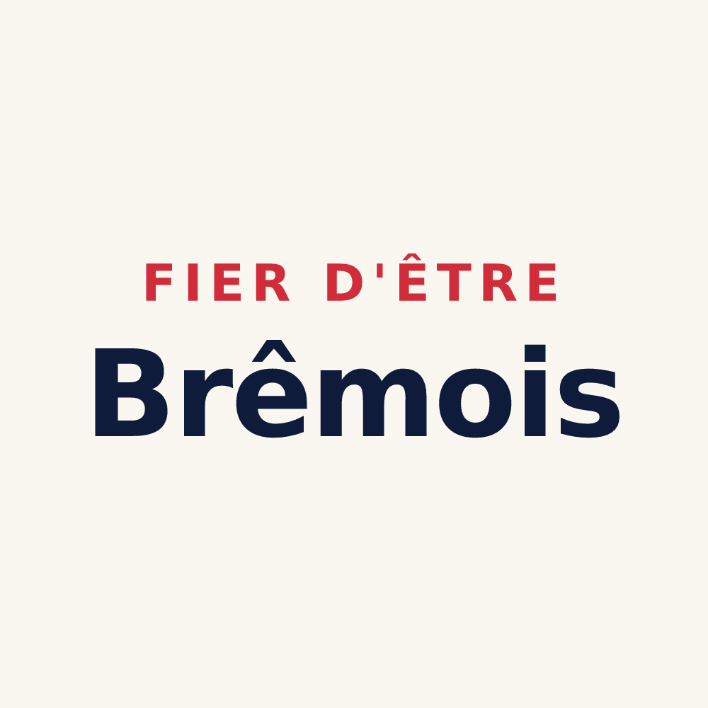 Tasse « Fier d'être Brêmois » — design pour Brêmes