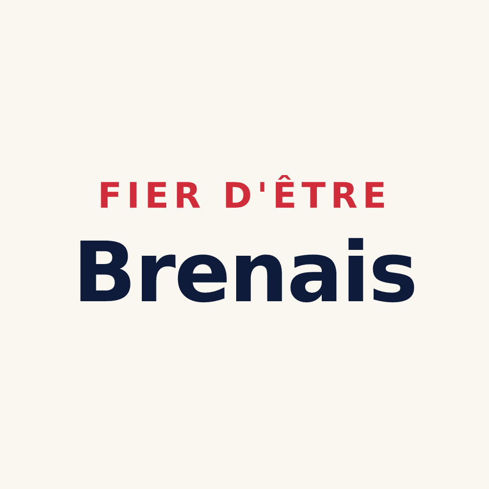 Tasse « Fier d'être Brenais » — design pour Brenas