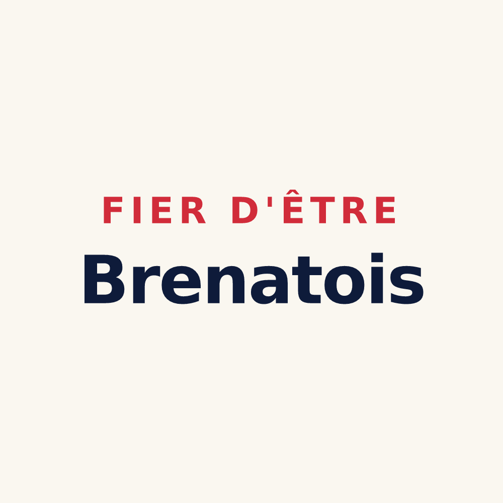 Tasse « Fier d'être Brenatois » — design pour Brenat