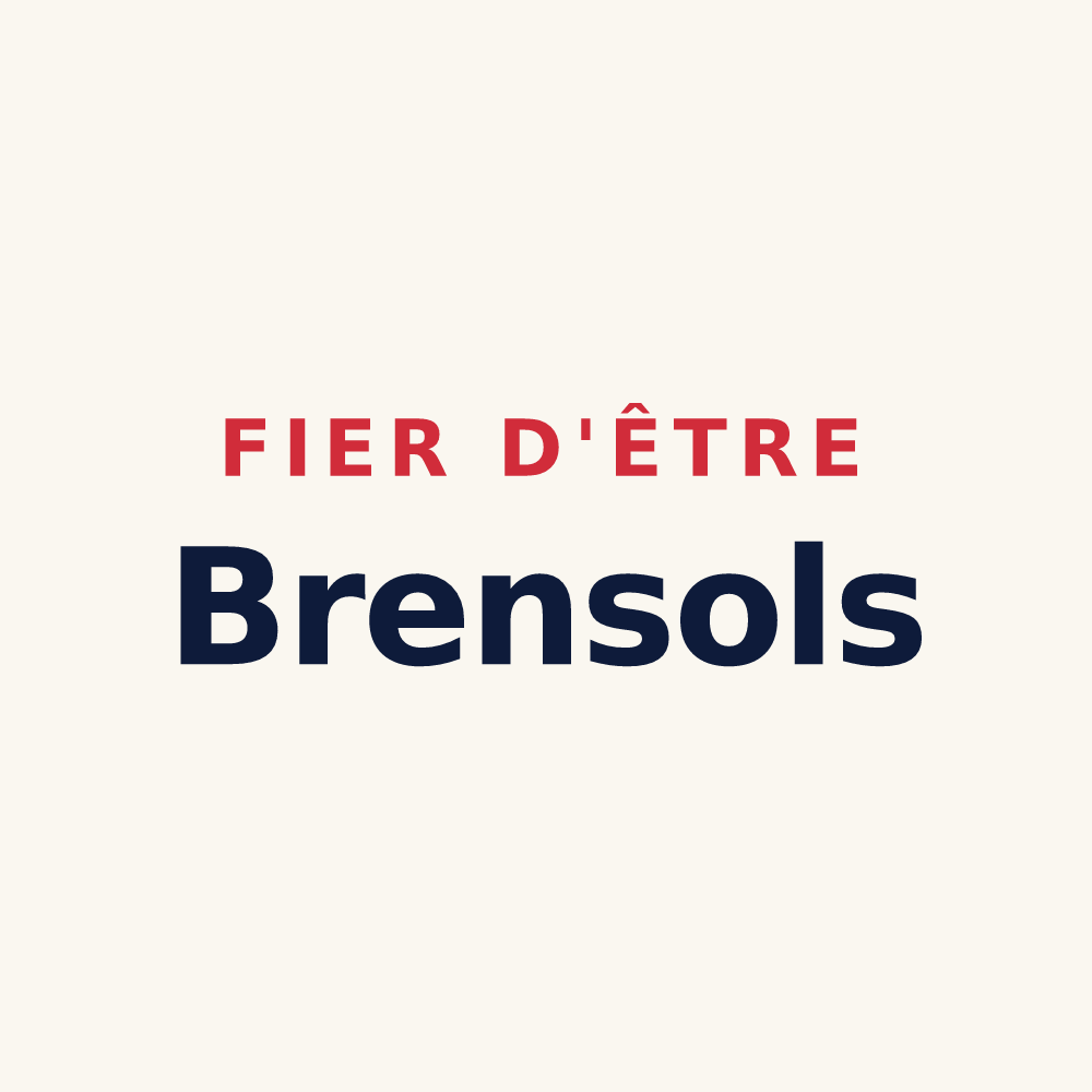 Tasse « Fier d'être Brensols » — design pour Brens