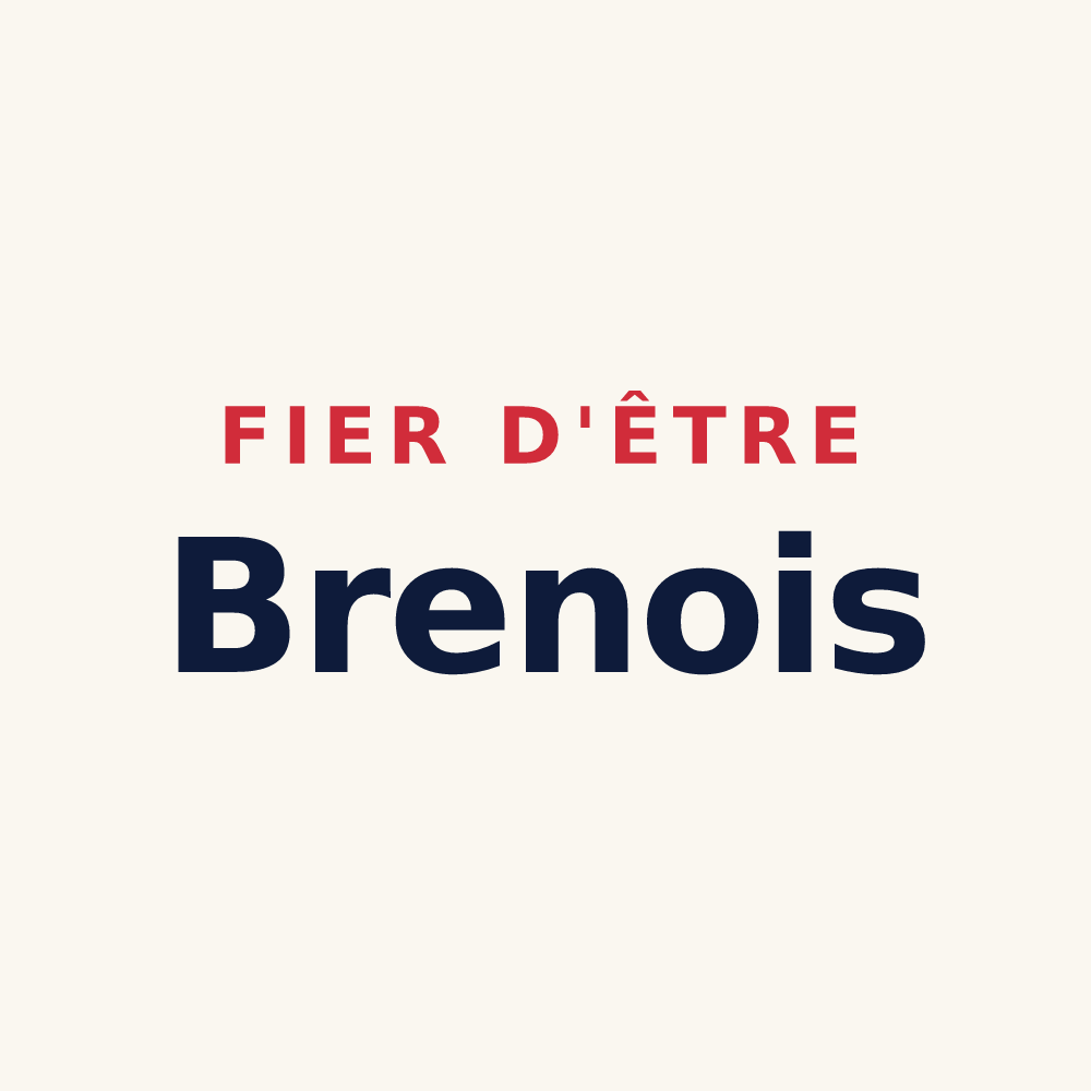 Tasse « Fier d'être Brenois » — design pour Breny