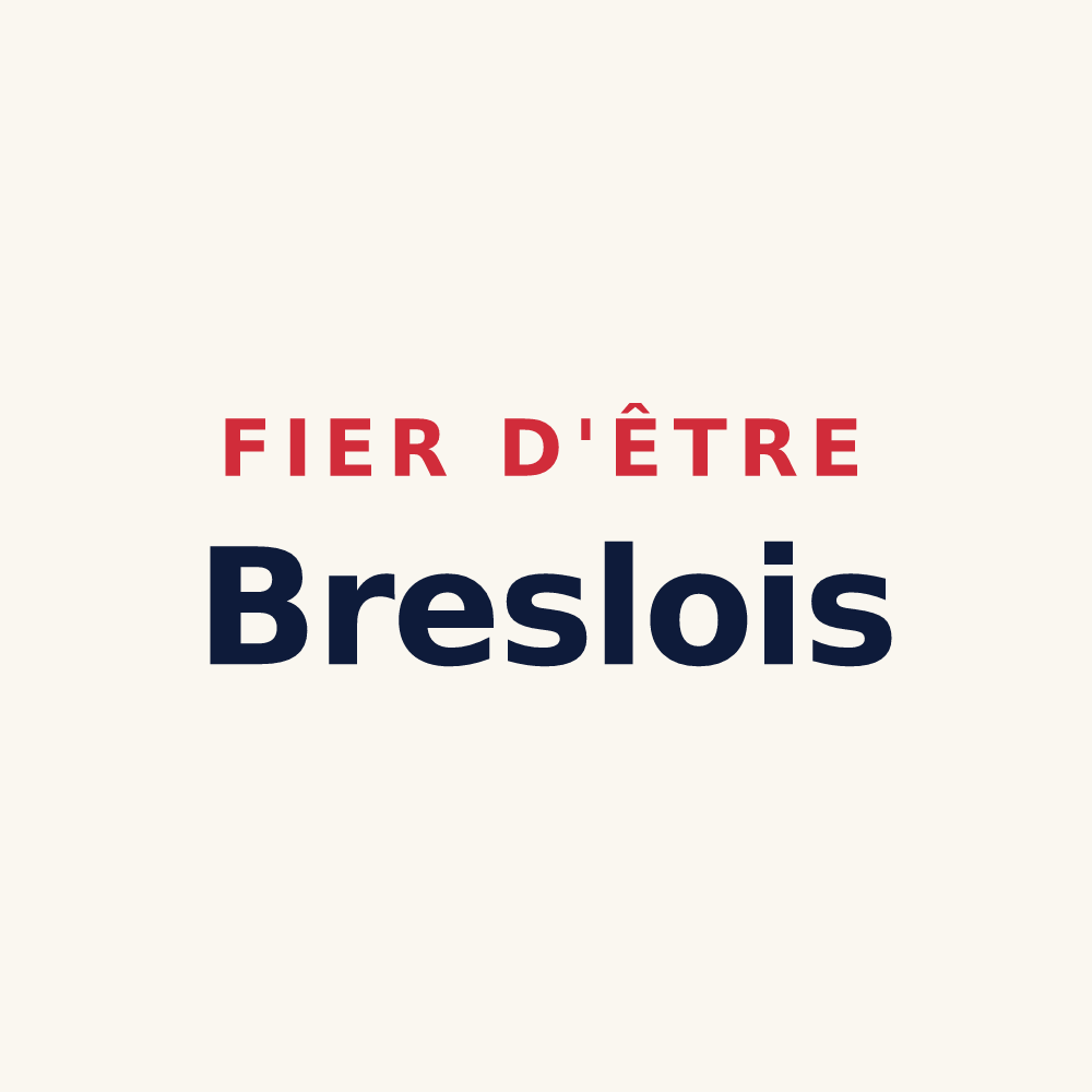 Tasse « Fier d'être Breslois » — design pour Bresles