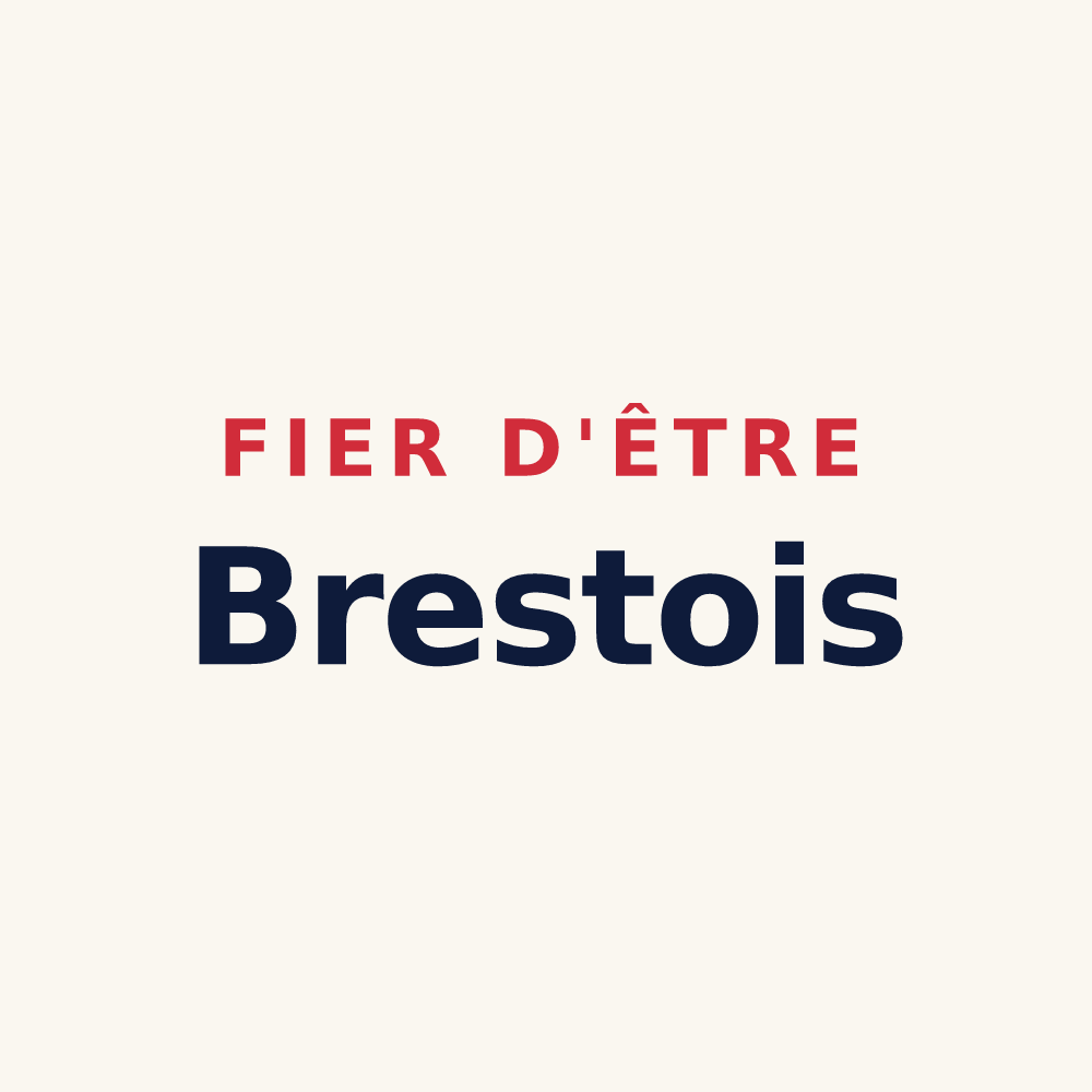 Tasse « Fier d'être Brestois » — design pour Brest