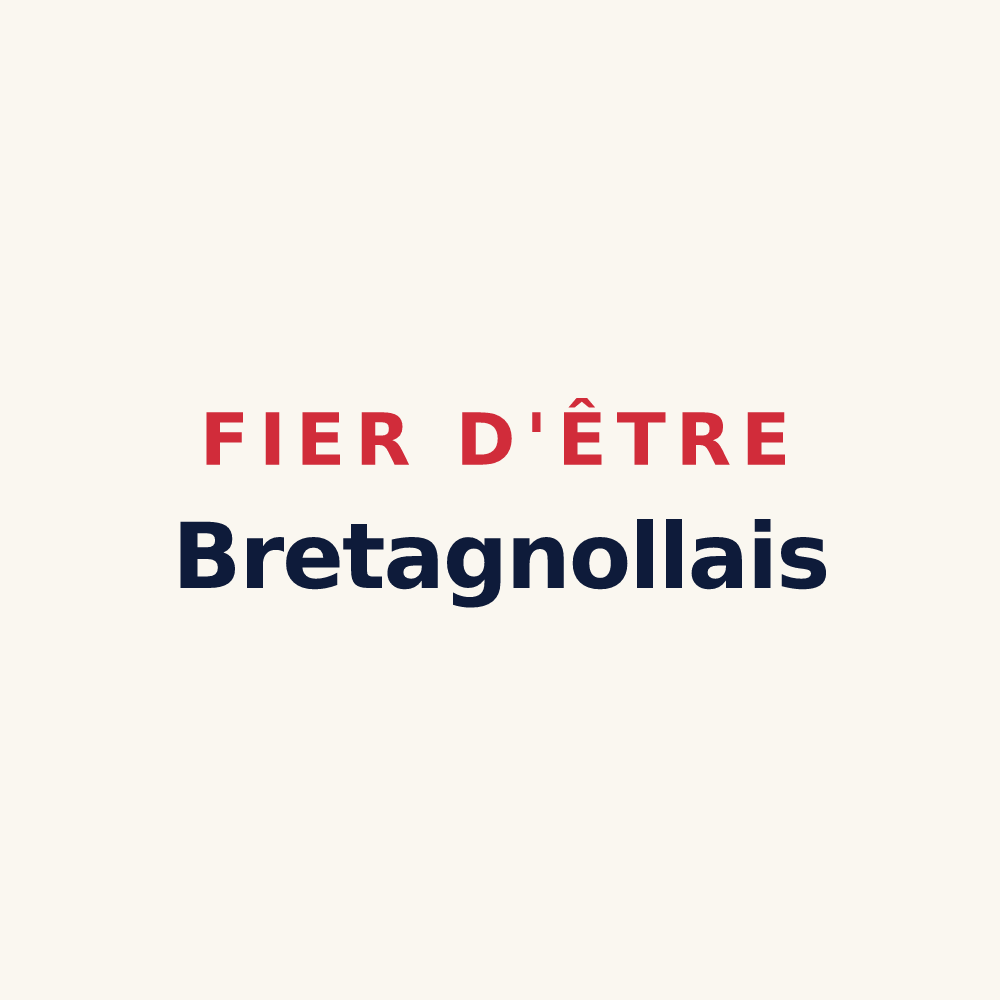 Tasse « Fier d'être Bretagnollais » — design pour Bretagnolles
