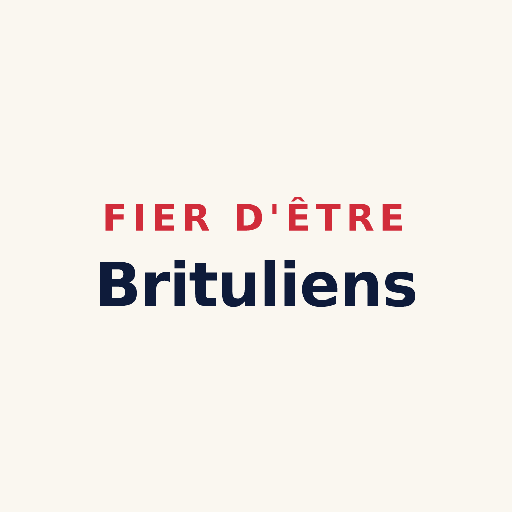 Tasse « Fier d'être Brituliens » — design pour Breteuil