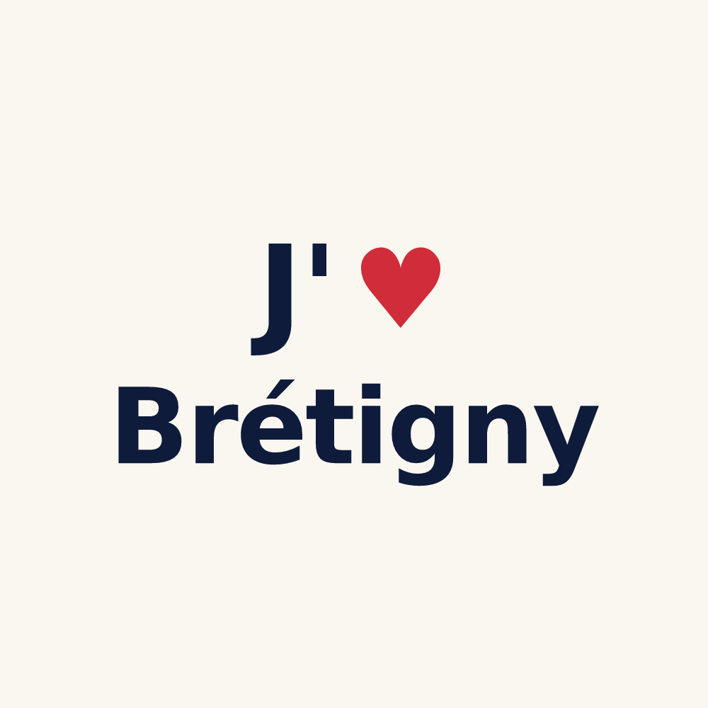 Tasse personnalisée Brétigny — design J'aime Brétigny