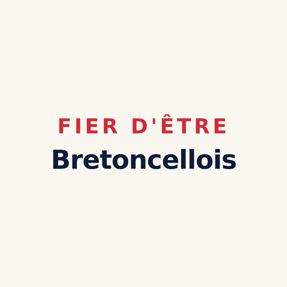 Tasse « Fier d'être Bretoncellois » — design pour Bretoncelles