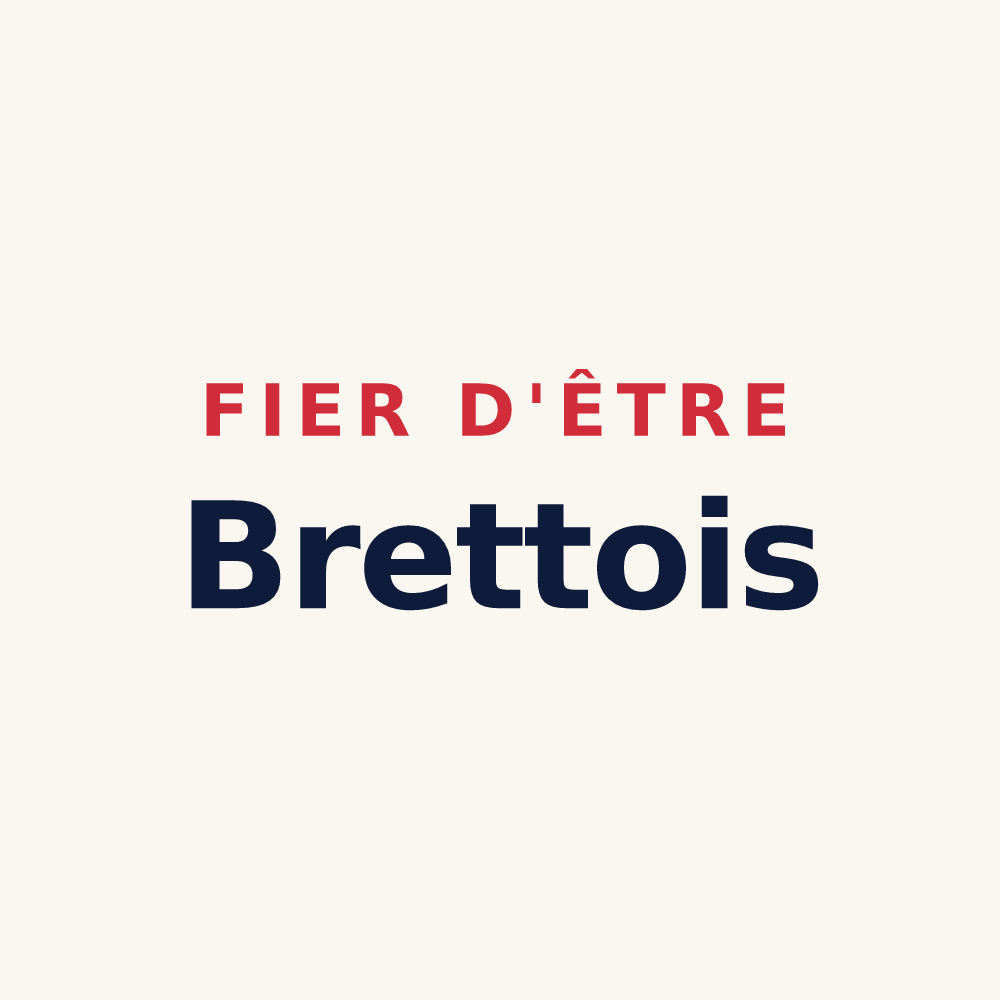 Tasse « Fier d'être Brettois » — design pour Brette