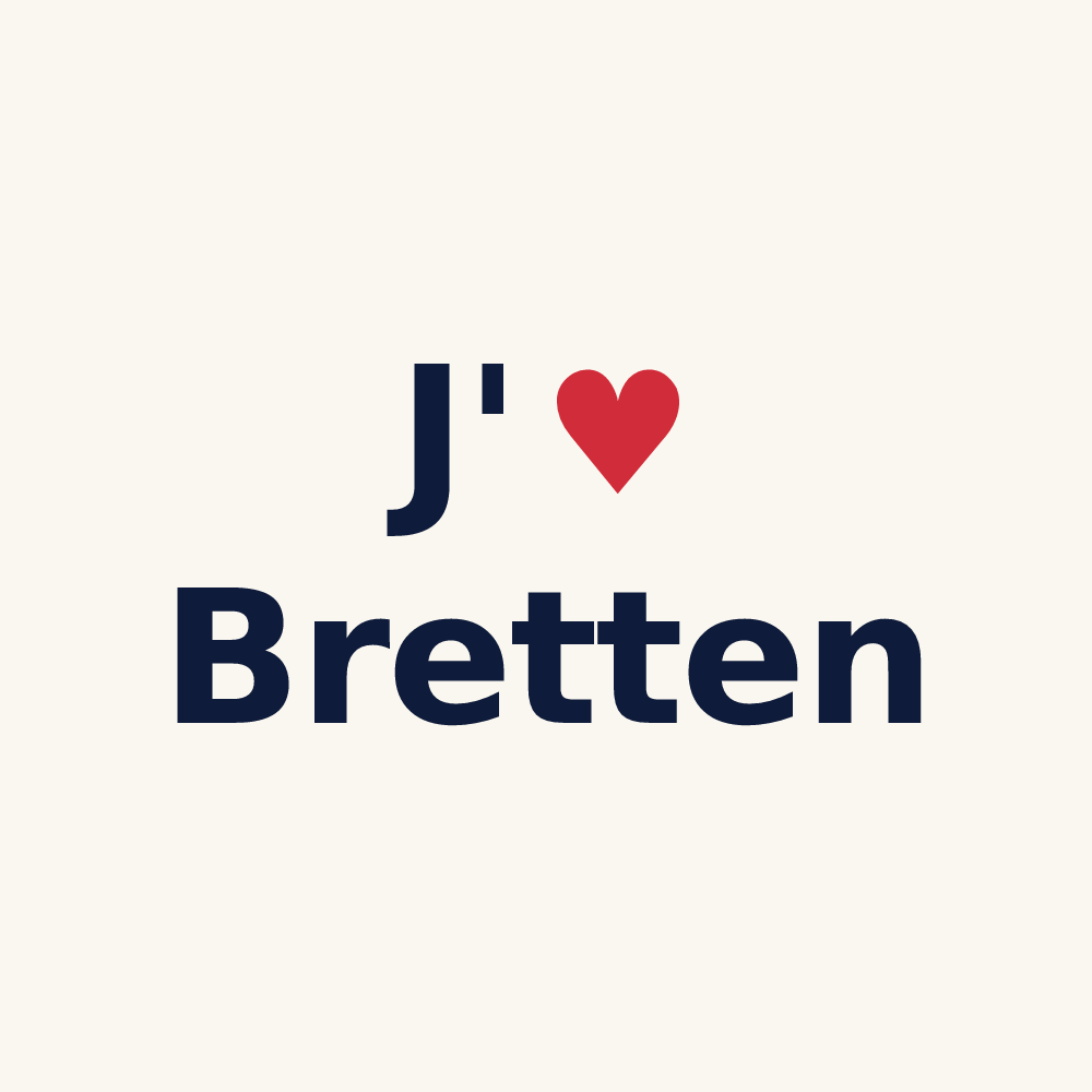 Tasse personnalisée Bretten — design « J'aime Bretten » imprimé sur la tasse