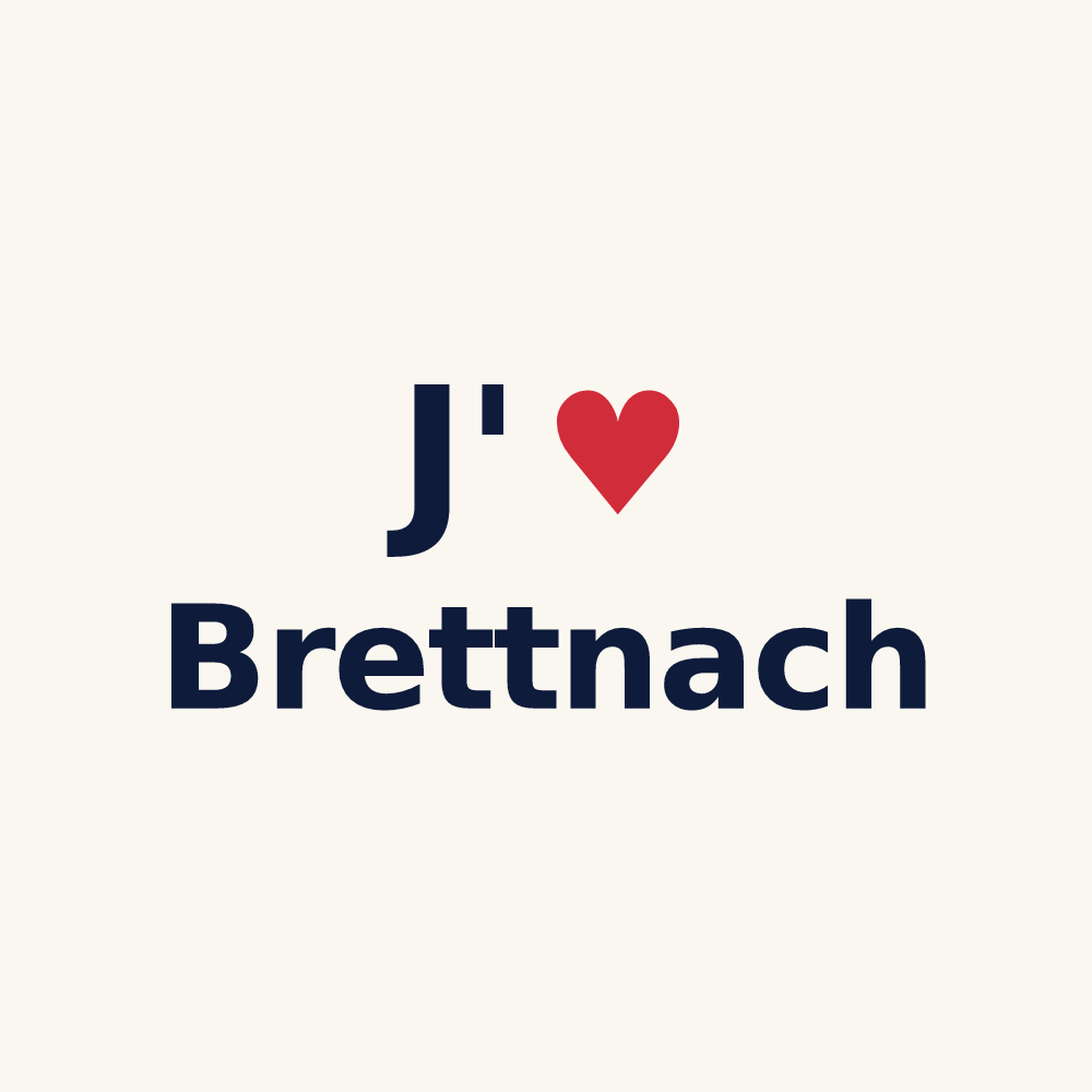 Tasse personnalisée Brettnach — design J'aime Brettnach