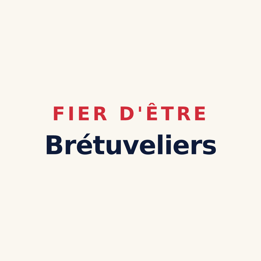 Tasse « Fier d'être Brétuveliers » — design pour Breuil-le-Vert