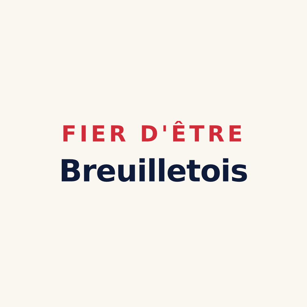 Tasse « Fier d'être Breuilletois » — design pour Breuillet