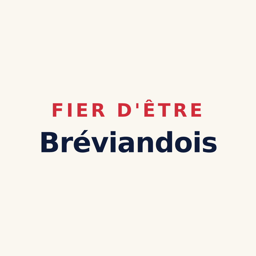 Tasse « Fier d'être Bréviandois » — design pour Bréviandes