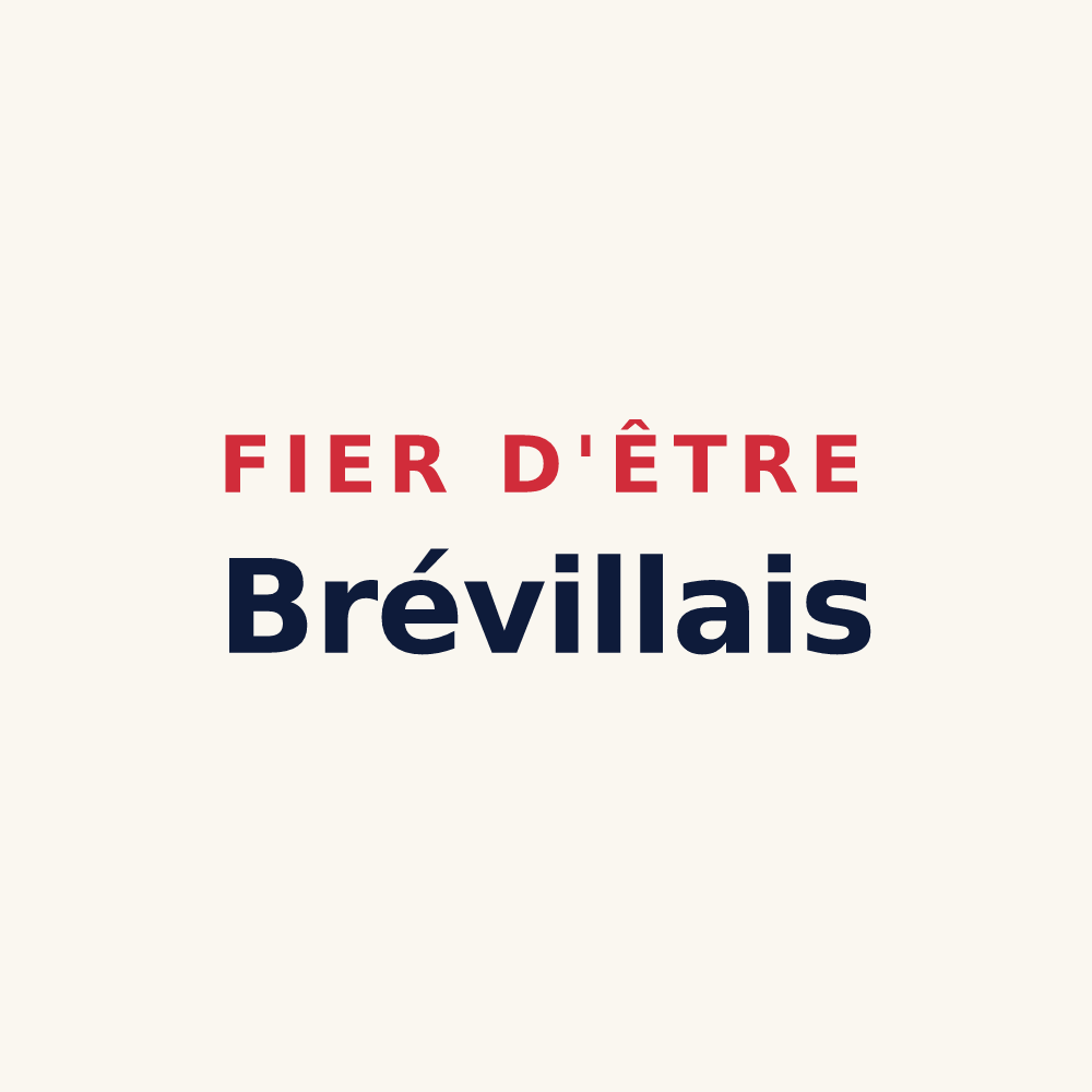 Tasse « Fier d'être Brévillais » — design pour Bréville-les-Monts