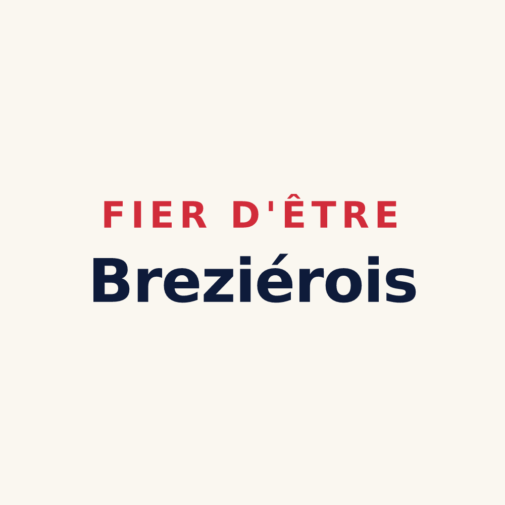 Tasse « Fier d'être Breziérois » — design pour Bréziers