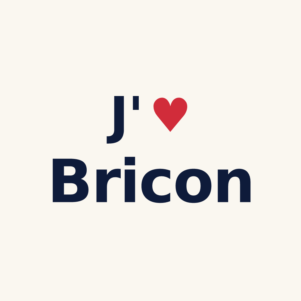 Tasse personnalisée Bricon — design J'aime Bricon