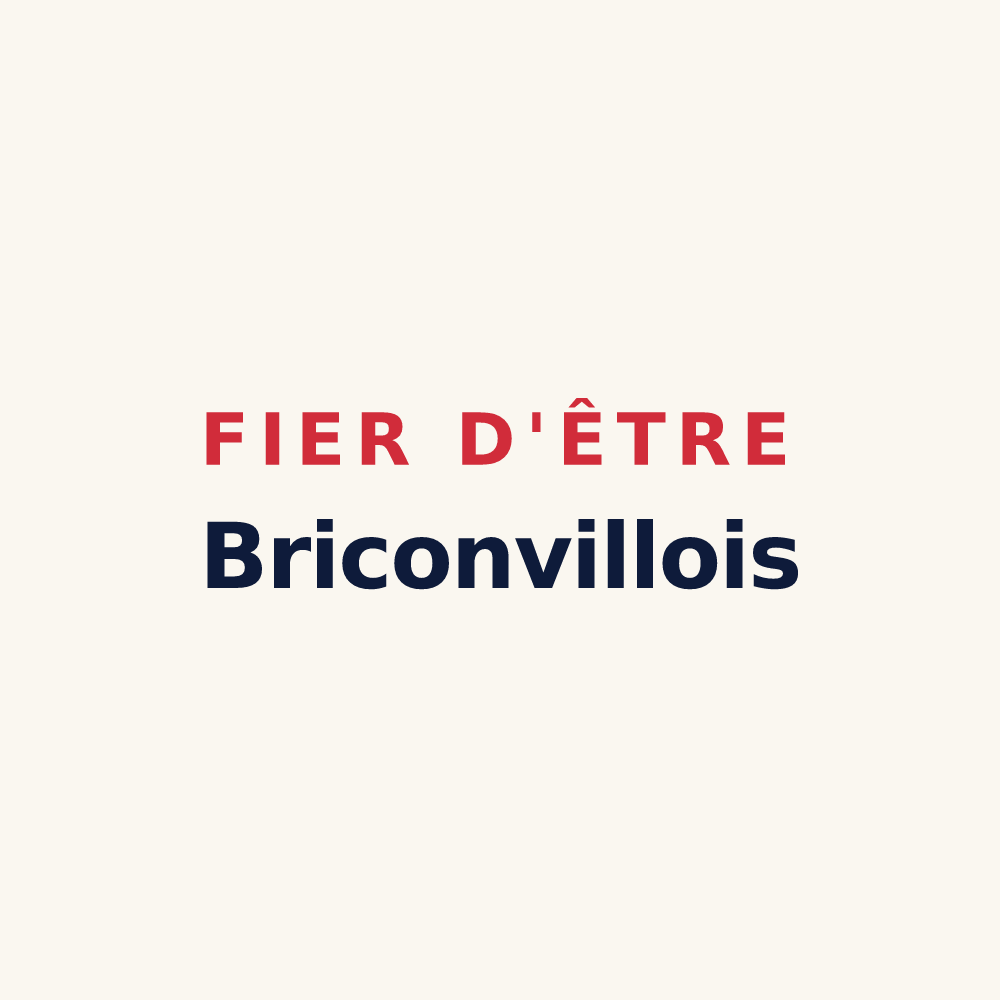 Tasse « Fier d'être Briconvillois » — design pour Briconville