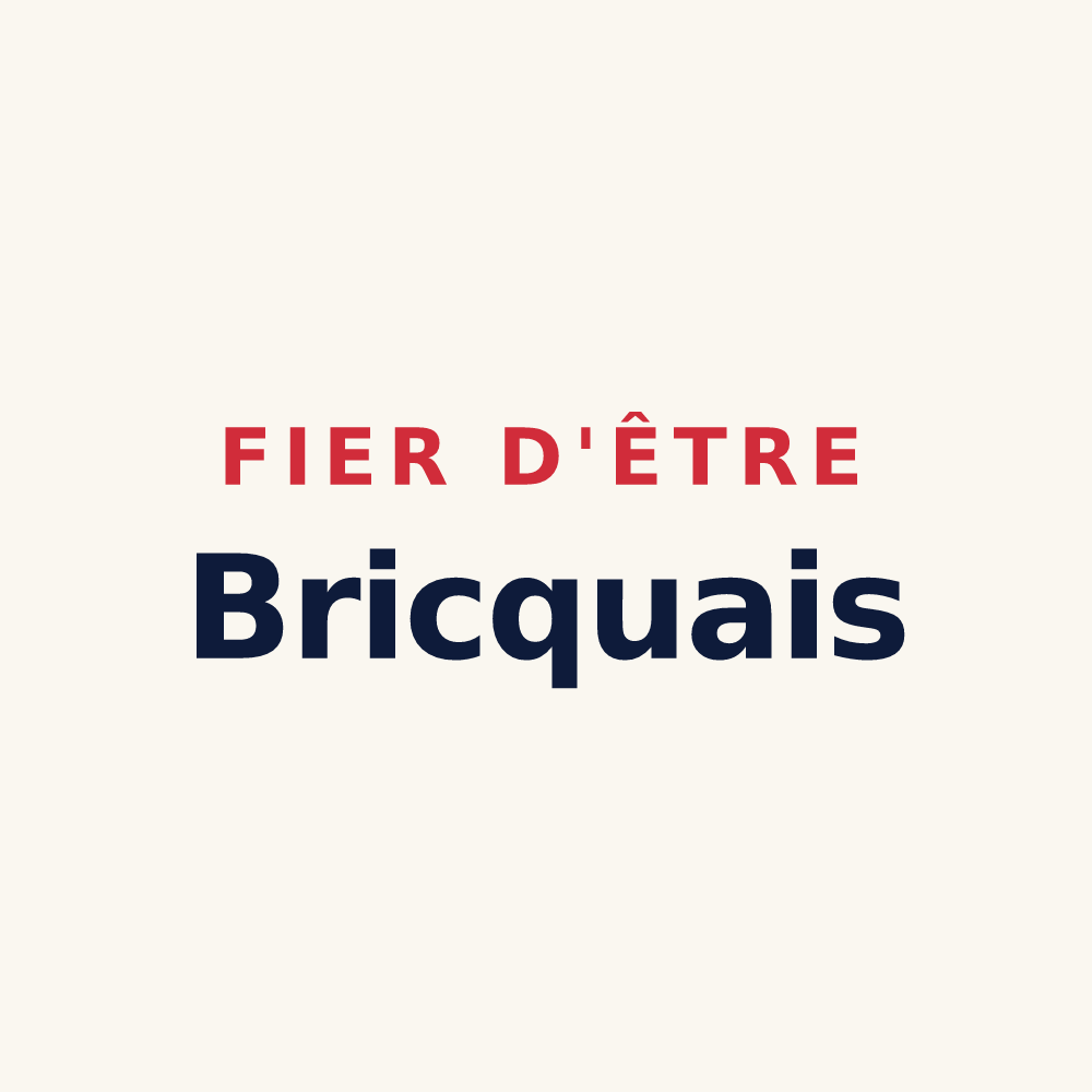 Tasse « Fier d'être Bricquais » — design pour Bricqueville-sur-Mer