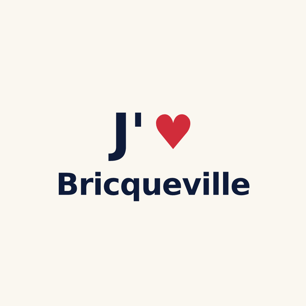 Tasse personnalisée Bricqueville — design J'aime Bricqueville