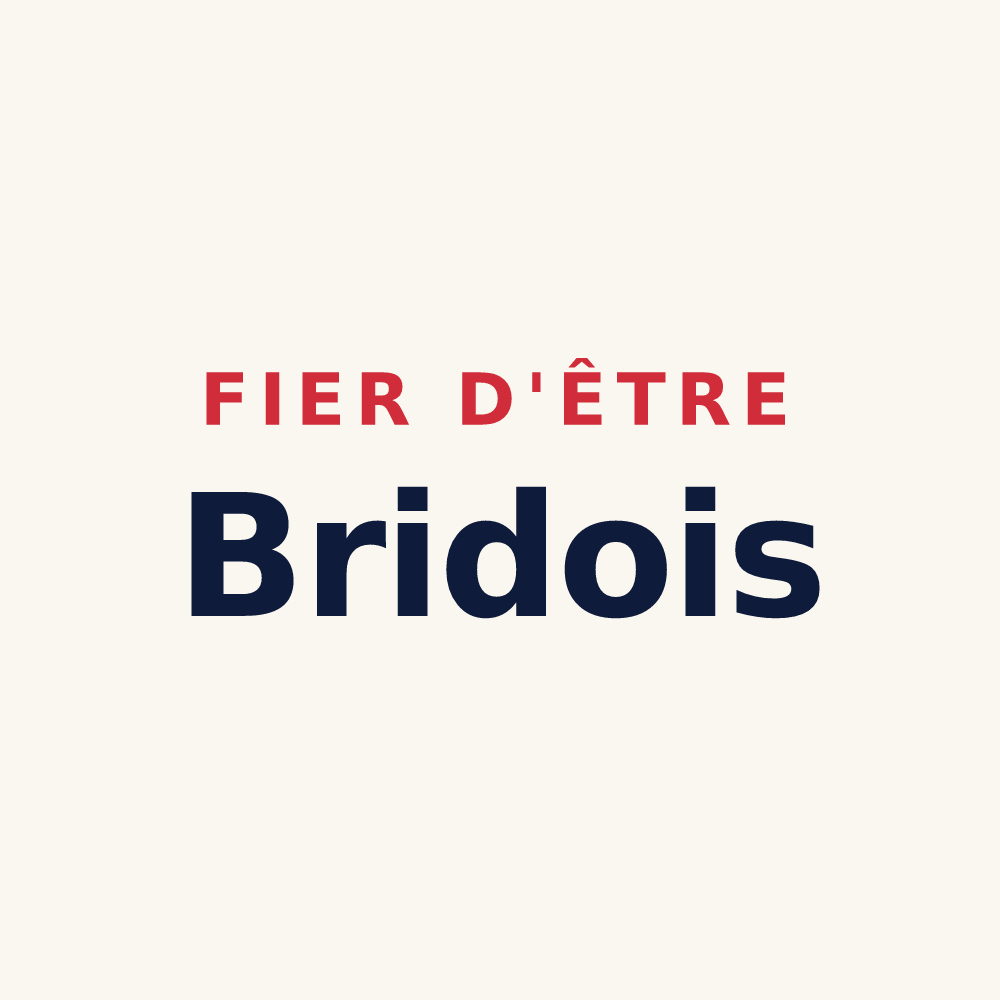 Tasse « Fier d'être Bridois » — design pour Brides-les-Bains
