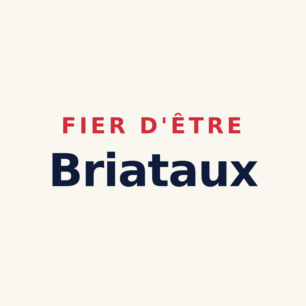 Tasse « Fier d'être Briataux » — design pour Brié-et-Angonnes