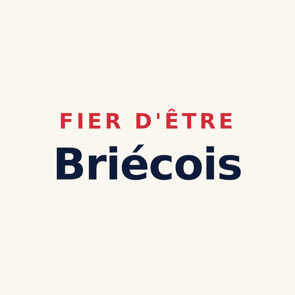 Tasse « Fier d'être Briécois » — design pour Briec