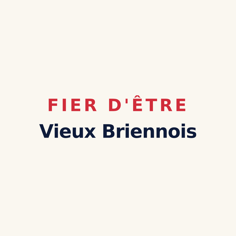 Tasse « Fier d'être Vieux Briennois » — design pour Brienne-la-Vieille