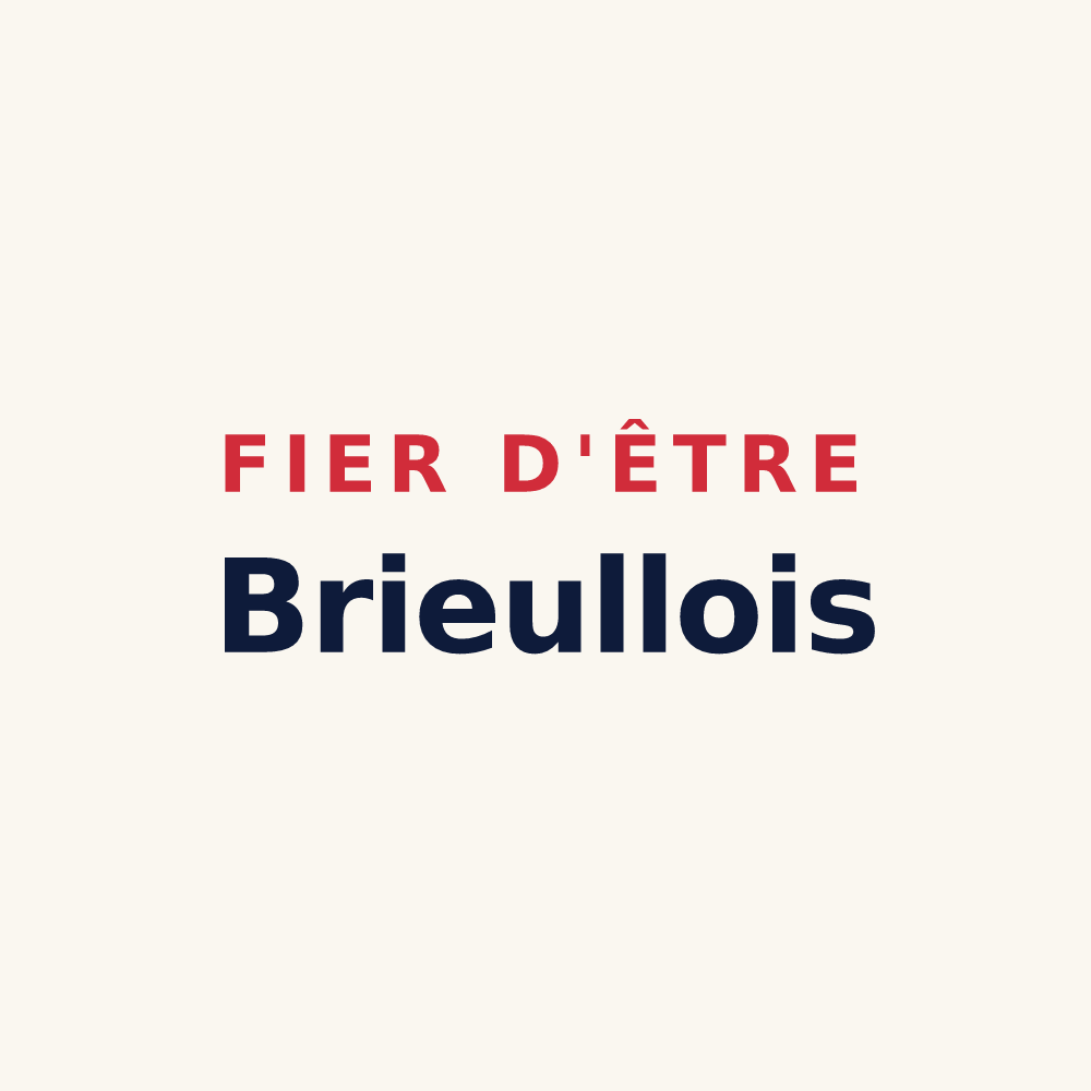 Tasse « Fier d'être Brieullois » — design pour Brieulles-sur-Bar