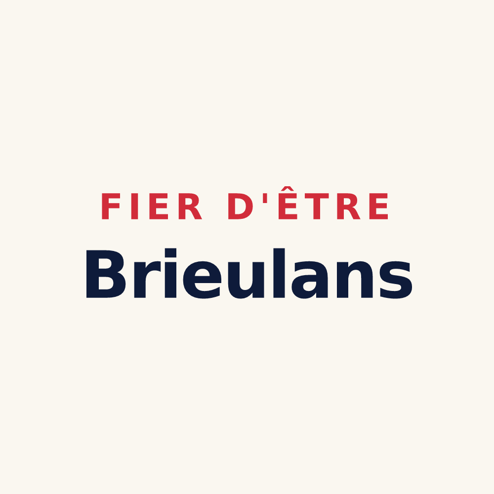 Tasse « Fier d'être Brieulans » — design pour Brieulles-sur-Meuse