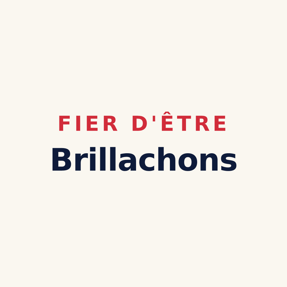 Tasse « Fier d'être Brillachons » — design pour Brillac