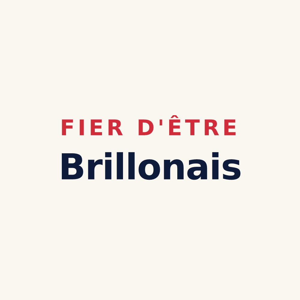 Tasse « Fier d'être Brillonais » — design pour Brillon-en-Barrois