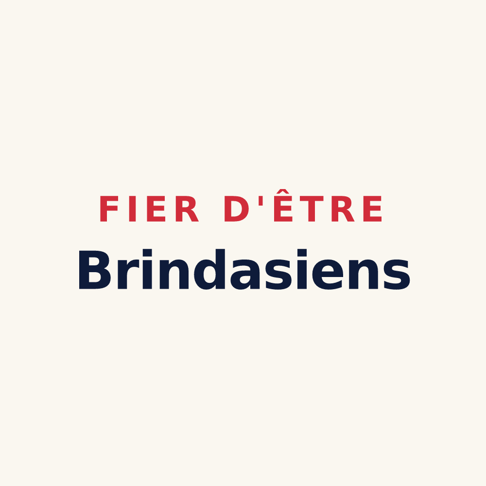 Tasse « Fier d'être Brindasiens » — design pour Brindas