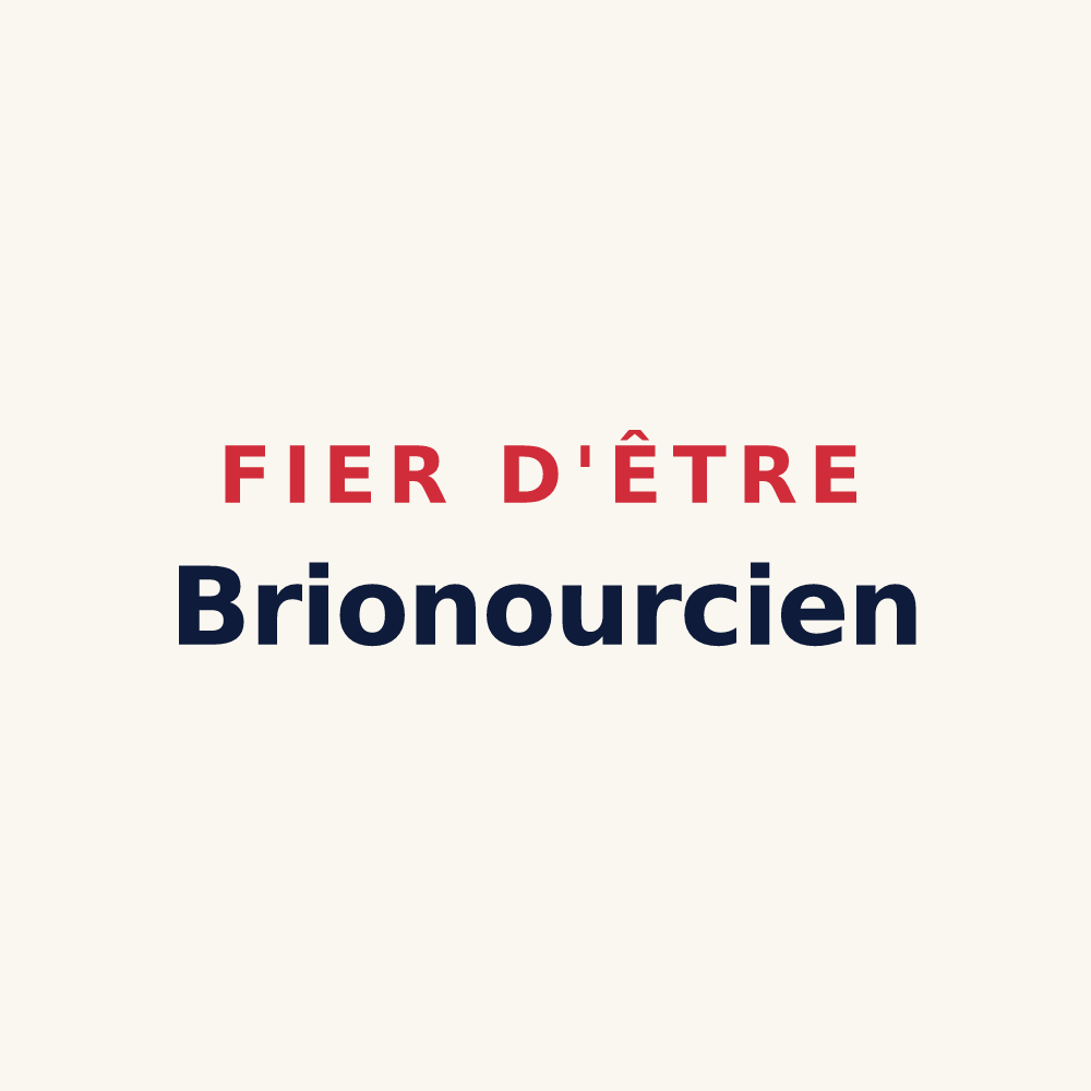 Tasse « Fier d'être Brionourcien » — design pour Brion-sur-Ource