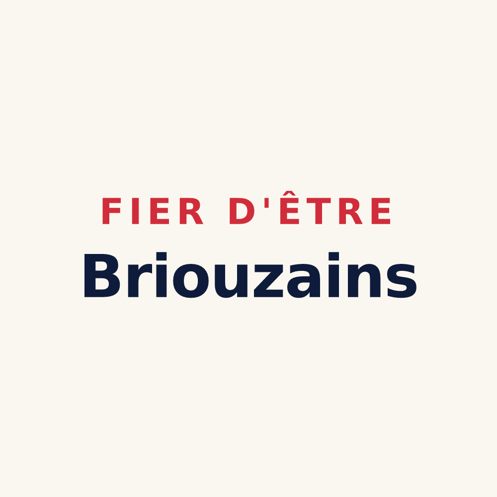 Tasse « Fier d'être Briouzains » — design pour Briouze