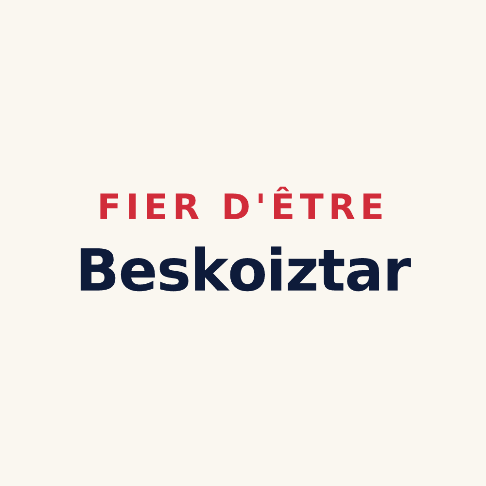 Tasse « Fier d'être Beskoiztar » — design pour Briscous
