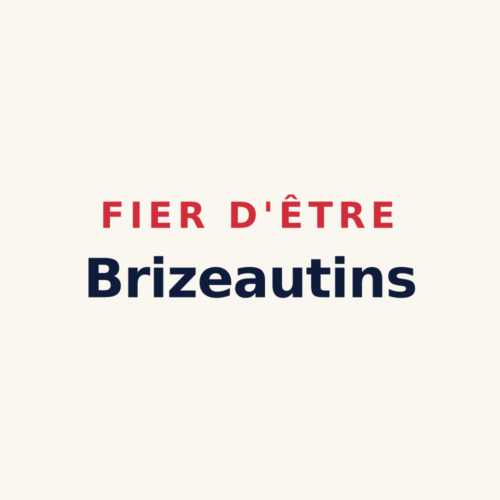 Tasse « Fier d'être Brizeautins » — design pour Brizeaux